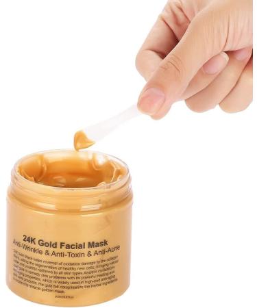 24 Gold Facial Mask Collagen Face Mask 24 Gold Facial Deep Hydration Whitening Brightening Mask Tearing For Mask Skin Rejuvenation - Buy Online on GoSupps.com