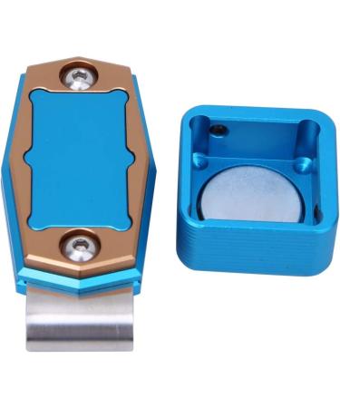VGEBY Portable Mini Magnetic Billiard Chalk Holder with Clip | Blue Pool Snooker Accessory for International Shipping - Buy Online on GoSupps.com