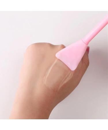Face Brush Applicator Double Head Skincare Spatula Face Brush Reusable Clay Face Applicator Multifunctional Facial Tools Flexible Skin Care Tool for Clay Face Pink - Buy Online on GoSupps.com