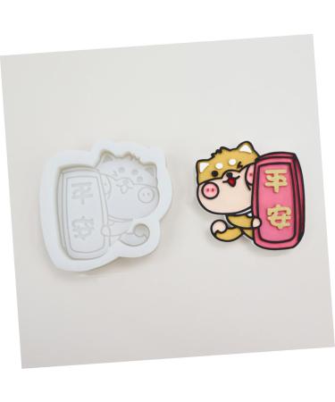 Operitacx 4 Pcs Shiba Inu Drawing Stencil Silicone Molds Baking Mold Creative Crystal Epoxy Mold Plaster Car - Buy Online on GoSupps.com