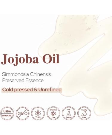 PLANT OF LIFE Organic Jojoba Oil | Cold-Pressed | Unrefined | 100% Pure | Skin Hair DIY | 16 oz / 473mL 500 ml (Pack of 1) - Buy Online on GoSupps.com
