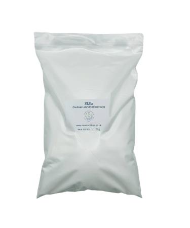 SLSa 1kg Sodium Lauryl Sulfoacetate Powder Soap Foaming Bath Bombs Bubble Bars