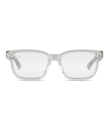 X Frame Therapy Blue Light Glasses Elgatech Men/Women Acetate Screen Glasses Blueblock Blue Light (BlueBlock)