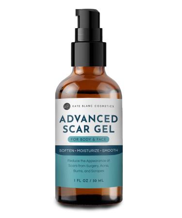 Advanced Scar Gel for Scar Treatment with Vitamin E (1 oz) - Kate Blanc Cosmetics. Reduce the appearance of surgical scars after C-sections Burn Injuries Keloids Acne Scars Cosmetic Procedures