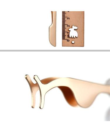 False Eyelashes Applicator Tool - Golden Eyelash Extension Tweezers Nipper - Buy Online on GoSupps.com