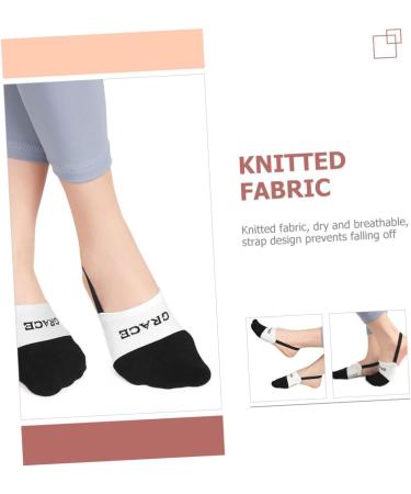 Shop NOLITOY Grippy Yoga Socks - Half Palm & Forefoot Pads for Men & Women | Absorb Sweat & Enhance Performance - Buy Online on GoSupps.com