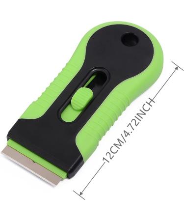 BayBerry Oven Cleaning Kit | Ceramic Hob Cleaner and Oven Scraper Tool | Non Scratch with 10 Replacement Glass Cleaners | Cooker Glass Door Labels Stickers - Buy Online on GoSupps.com