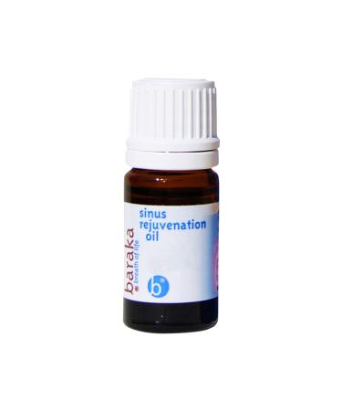 Baraka Sinus Rejuvenation Oil - A Powerful Blend of 6 Organic Essential Oils for Enhanced Breathing and Relaxation - Helps Rejuvinate Your Sinuses - Ideal for Daily Use - 4ml 1