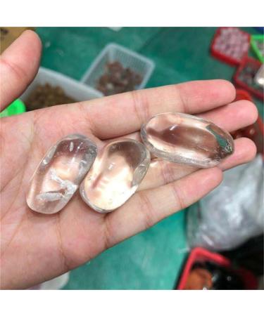Custom Natural Crystals Tumble Stone Stones Clear Quartz Crystal Tumbled Stones for Home Decoration - (Color: 100g Size: Approx 2-4 cm) - Buy Online on GoSupps.com
