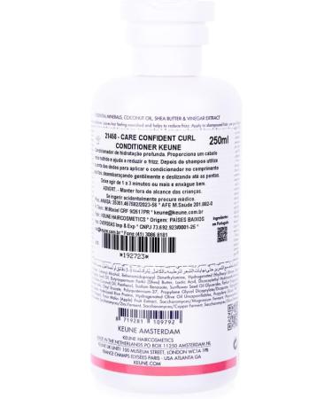 Keune Care Line Confident Apr s-shampoing 250 ml Apr s-shampoing l ger pour cheveux boucl s - Buy Online on GoSupps.com