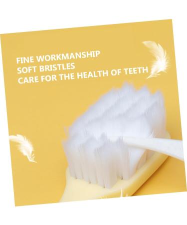 Foytoki 4-Part Toothbrush Set - Soft Cotton Bristle Japanese Style Body Care Toothbrushes for Gentle Cleaning - Buy Online on GoSupps.com