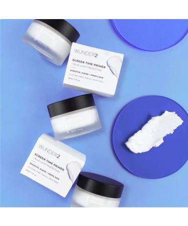 WUNDER2 Screen Time Primer - Blue Light Protection Vegan & Cruelty-Free Makeup for All Skin Types - Shop Internationally! - Buy Online on GoSupps.com