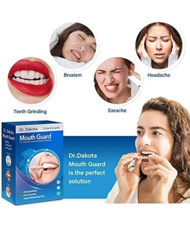 Mouth Guard for Teeth Clenching & Grinding | Bruxism Night Guard for Adults & Kids - 2 Regular + 4 Heavy Duty Guards | Whitening Tray Included - Buy Online on GoSupps.com