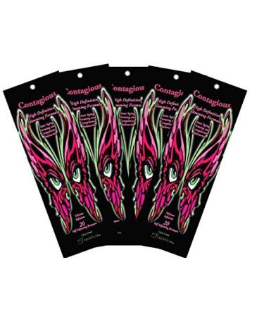 5 Contagious Tanning Lotion Bronzer Packets By Fixation