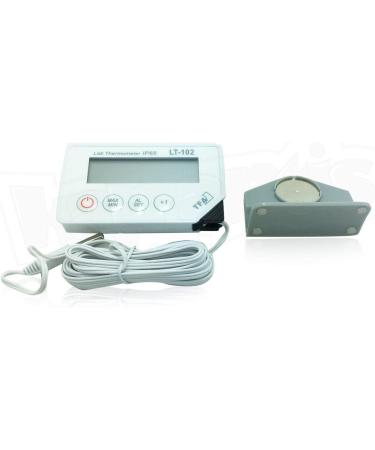 TFA Dostmann LT-102 Professional Waterproof Digital Thermometer with Cable Sensor | IP65 | Compact Design (L 87 x W 17 x H 52 mm) Buy Internationally - Buy Online on GoSupps.com