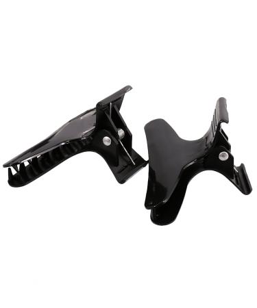 Buy 12x Butterfly Hairdressing Clamps - Salon Hair Color & Perm Section Clips for Professional Styling - Buy Online on GoSupps.com
