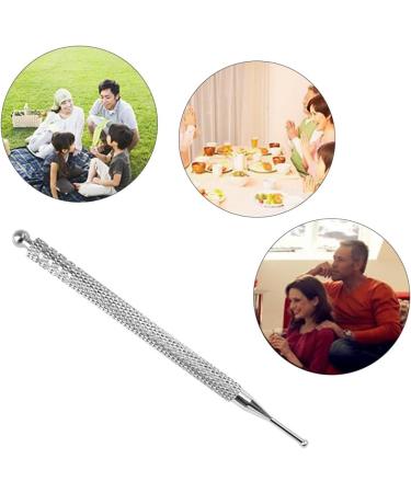 Buy Acupuncture & Acupressure Pen - 2-Piece Meridian Pencil Set | 10cm Length 2/5mm Silver Balls | International Shipping - Buy Online on GoSupps.com
