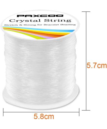 Paxcoo 0.8mm Elastic Bracelet String for Jewelry Making - 120m - Buy Online on GoSupps.com