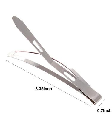 LONEEDY 12 Pack Large Metal Hair Snap Clips - No-Slip Barrettes for Women/Girls (Mixed Color) - Buy Online on GoSupps.com