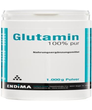 Glutamine 100% pure powder 1000 g