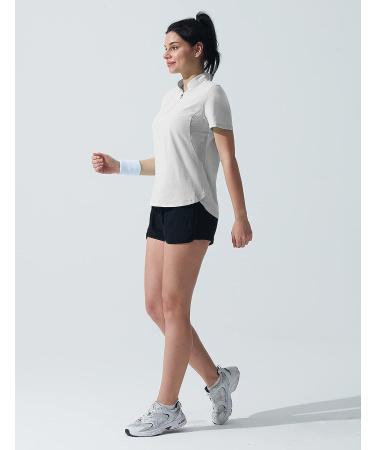 Hiverlay Women's Quick Dry UPF 50+ Workout Shirt - Medium White - Buy Online on GoSupps.com