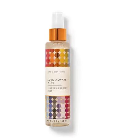 Bath and Body Works Diamond Shimmer Mist 4.9 Fluid Ounce (Love Always Wins)