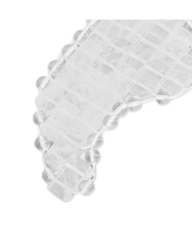 Reusable Jade Stone Eye Mask for Hot & Cold Therapy | Moon Shape Cold Pads for Swollen Eyes & Dark Circles - Buy Online on GoSupps.com