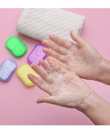 Pluzmecalm 800 Sheets Colorful soap sheets for traveling Disposable Paper Soap Hand Cleaner Fragrance Mini Color Soaps Paper for school Indoor Outdoor Travel Camping Hiking Soap Sheet - Buy Online on GoSupps.com