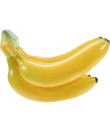 Zerodeko 5pcs Simulated Banana Vegetable Banana Fake Banana Model Fake Fruit Model Pretend Play Fruit Banana Model Decor Fake Fruit Playing Toy Simulation Banana Ornaments Foam Household As Shownx5pcs 18.5X10CMx5pcs - Buy Online on GoSupps.com
