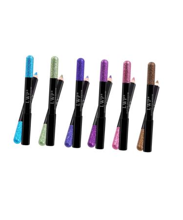 TOVINANNA 3pcs Makeup Pen Women Cosmetic Pen Eyeshadow Pen Sequins Miss Does Not Fade