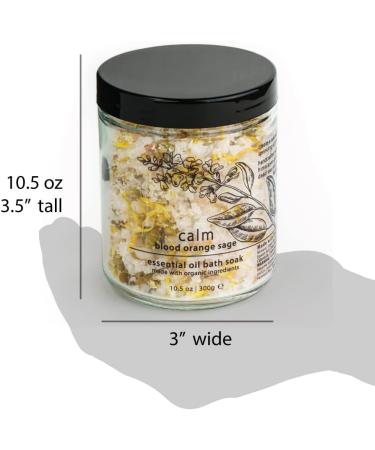 Hemlock Park Natural Essential Oil Bath Soak | Soothing Mineral Sea Salt and Botanicals | Detox & Calm 2 Jar Set - Buy Online on GoSupps.com