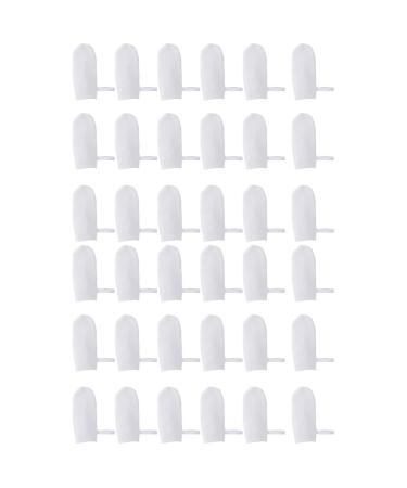 Healvian 2 sentences 18 pieces gauze-baby toothbrush gauze brush mouth cleaning gauze for babies toothbrush fingers brush for toddlers milk teeth clean disposable detergent bite ring