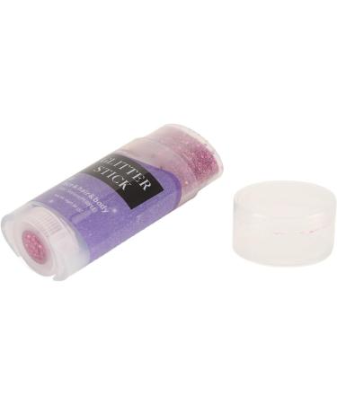 Body Glitter Stick 16g - Non-Irritating Purple Sparkling Gel for Celebrations - Easy Application & Charming Sequins - Buy Online on GoSupps.com