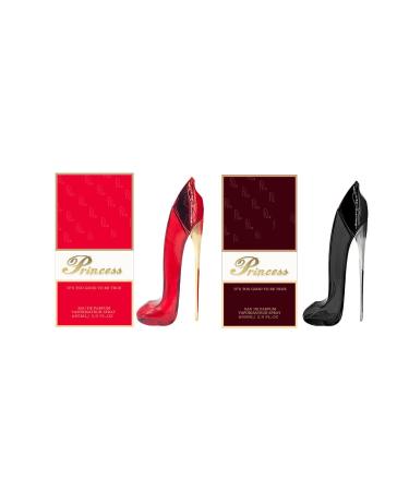 Red & Black High Heel Shoes 85ml Eau de Parfum 2-Pack Perfume for Women