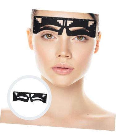 Housoutil Eyebrow Design Eyebrow Card Reusable Eyebrow Stencil Caliper Convenient Eyebrow Stencil Make up - Buy Online on GoSupps.com