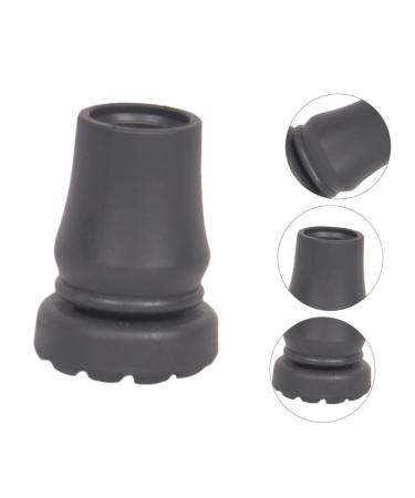 Clispeed 4-Piece Slip-Proof Crutches Pipe Tips - 1 Inch Safety Accessories for Rollators & Walking Sticks - Thickened Rubber Covers - Black (5x4cm) - Buy Online on GoSupps.com