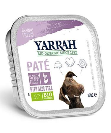 Yarrah - Organic Turkey and Chicken Dog Food in Tray - 12 x 1