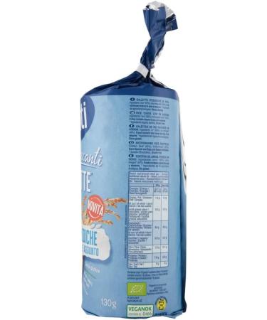 Riso Scotti Le Bio Croccanti Risette Iposodiques Crispy gluten-free - No added salt - 130 g - low-sodium rice waffles - Buy Online on GoSupps.com