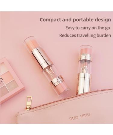 Travel Makeup Brush Set | 5-in-1 Multifunctional Brush & Sponge Set | Foundation & Concealer Brushes for Women | Perfect Gift for Beauty Lovers | Gold - Buy Online on GoSupps.com