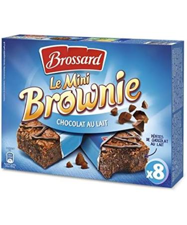 Brossard Mini Brownie Milk Chocolate 240 g (Pack of 4) - Buy Online on GoSupps.com
