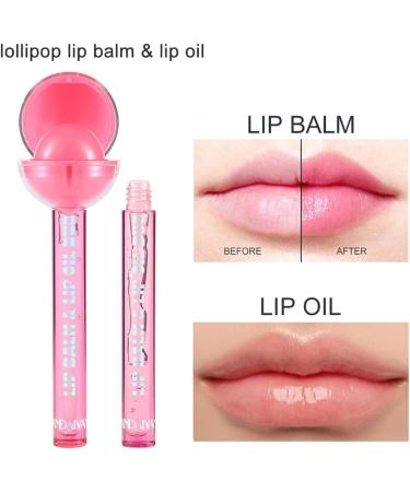 Shop Lollipop Color Changing Lip Balm & Gloss Combo - Waterproof & Long Lasting - International Shipping Available! - Buy Online on GoSupps.com