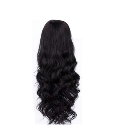 Remehi 3/4 Half Wig Hair Extension - 200g 20 Inch 100% Remy Real Hair Natural Black (1B) - Clip-In Corrugated Parts for Ultimate Volume - Buy Online on GoSupps.com