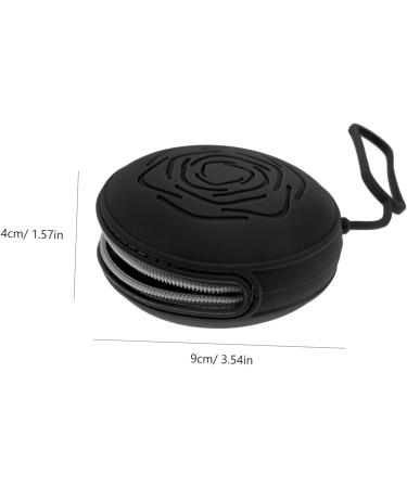 Coolhiya Menstrual Cup Wallet Case - Reusable Black Kasten Box | Multifunctional Cash Carrier & Office Container - 1 Piece - Buy Online on GoSupps.com