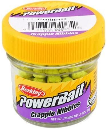 Chartreuse Berkley Powerbait Crappie Nibbles - Powerful Attractant for Crappie Fishing - Buy Online on GoSupps.com