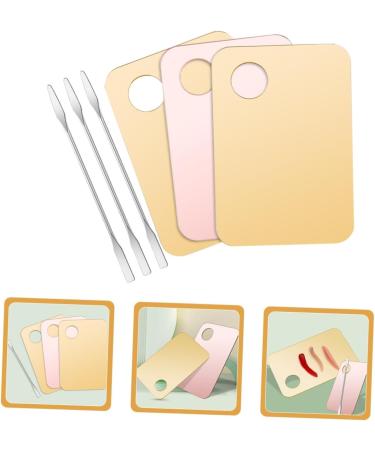 Ipetboom 3 ensembles Lot Palettes Maquillage avec Spatules Plateau M lange Fond de Teint et Facile Nettoyer Assortiment Couleurs pour Femmes - Buy Online on GoSupps.com