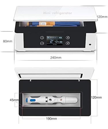 Insulin Cooler Refrigerated Box Insulin Cool Box for Car Travel Home Portable Small Insulin Cool Case Nobattery (Color : 1battery) - Buy Online on GoSupps.com