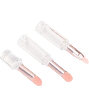 Eyeshadow Blush Uniform Coloring 4 In 1 Cosmetic Brush Soft Hair Transparent Handle Professional Portable Elegant for Dating Party for Daily Use - Buy Online on GoSupps.com