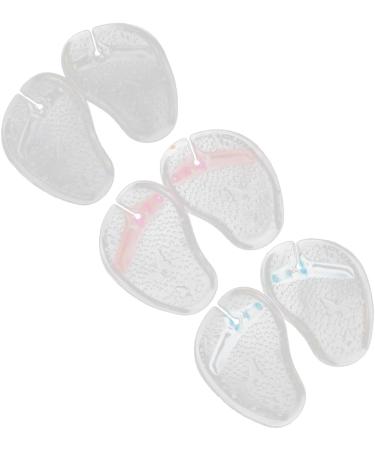 GLEAVI Metatarsal Cushion Pads - 6 Pairs Gel Forefoot Pads for Foot Pain Relief Toe Cushion Inserts for Shoes & Sandals - Buy Online on GoSupps.com