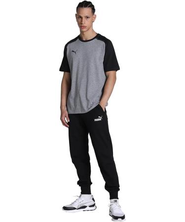 Buy PUMA Men's Teamcup Casuals T-Shirt - Medium Grey Heather | International Shipping Available - Buy Online on GoSupps.com