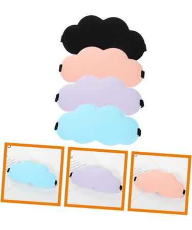 Shop Minkissy 4pcs 3D Sleeping Eye Masks for Women | Travel Blindfold Sleep Mask - Comfort & Safety - Buy Online on GoSupps.com